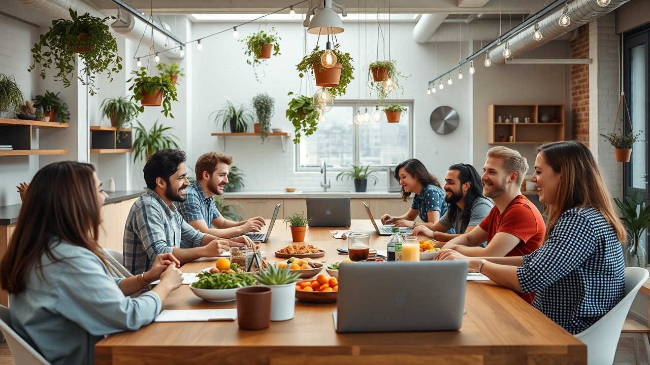 Zento engineering team collaborating in a modern office space